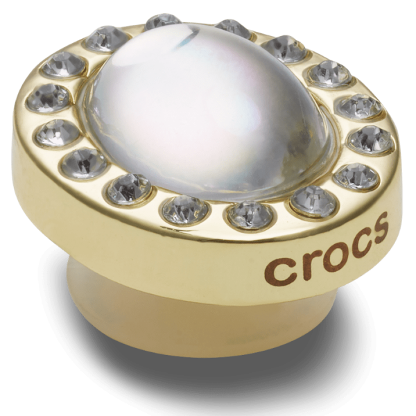 Tiny White Circle Gem - Image 2