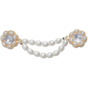 Double Silver Jewel Chain