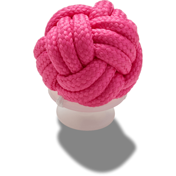 Pink Knotted Puff - Image 2