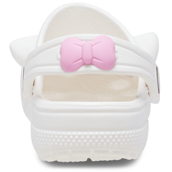 Toddlers Classic I AM White Cat Clog - Image 6