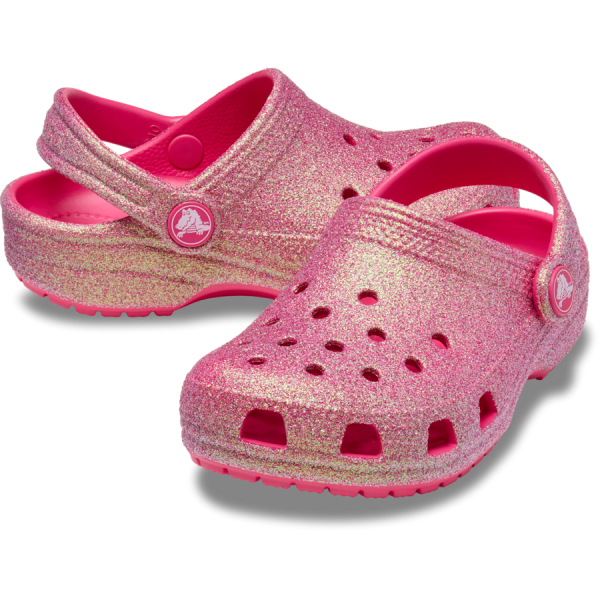 Kids Classic Iridescent Glitter Clog - Image 2