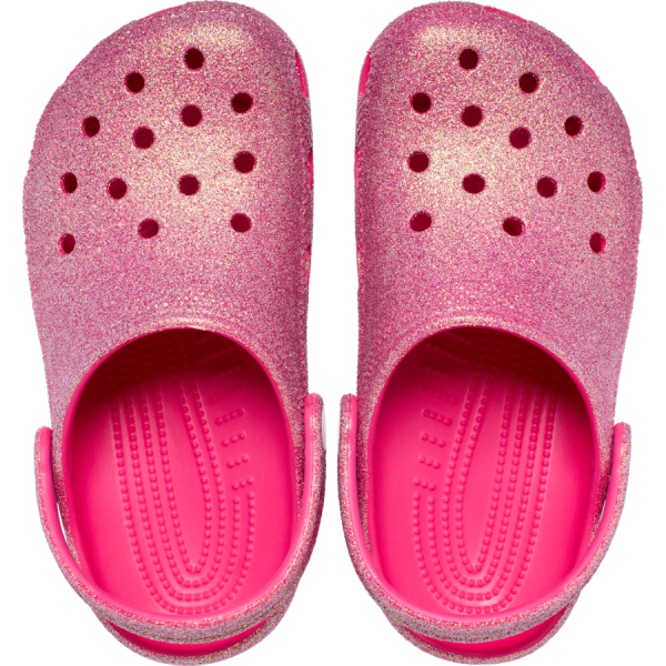 Kids Classic Iridescent Glitter Clog - Image 3