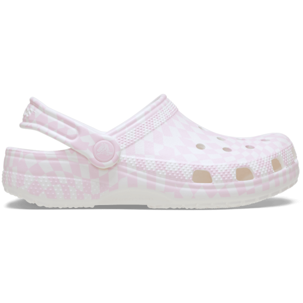 Kids Warped Checker Clog