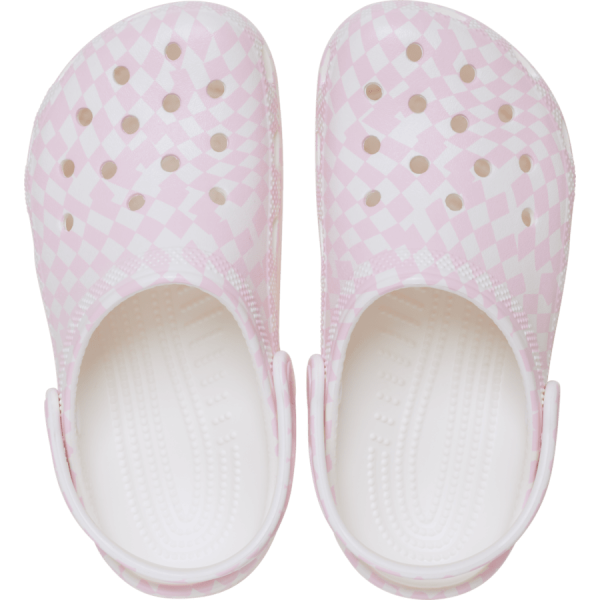 Kids Warped Checker Clog - Image 3