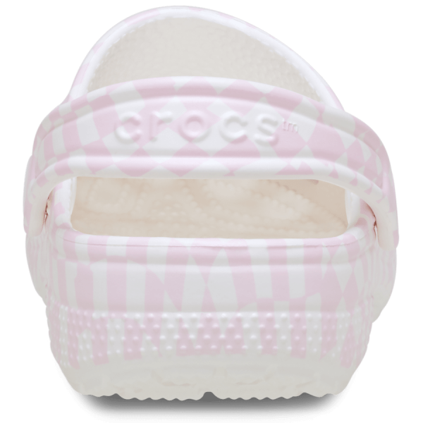 Kids Warped Checker Clog - Image 6
