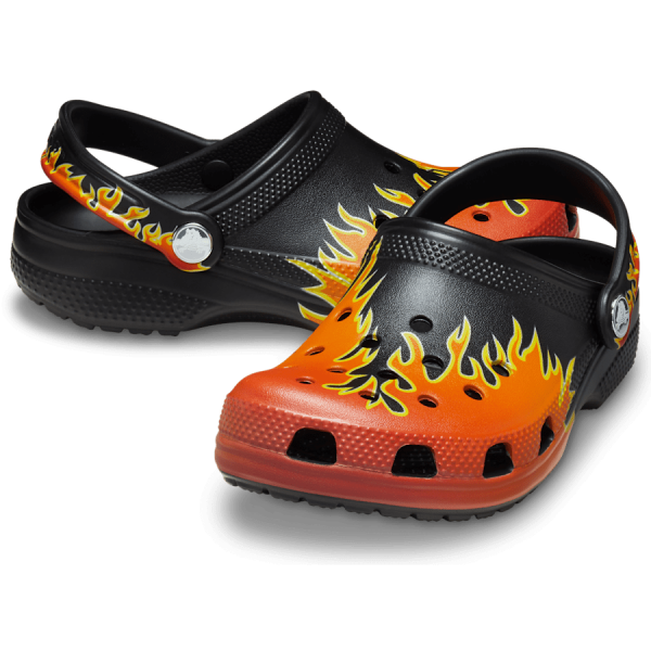 Kids Classic Flames Clog - Image 2