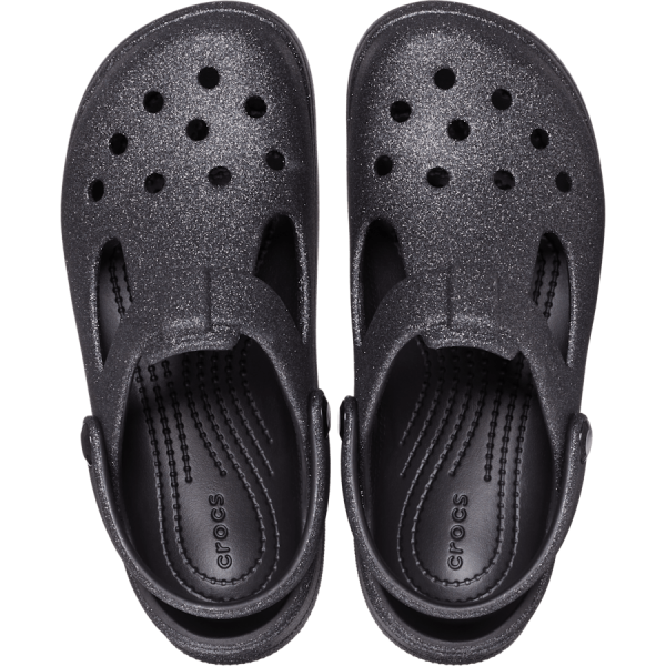 Kids' Classic Mary Jane Glitter Clog - Image 3