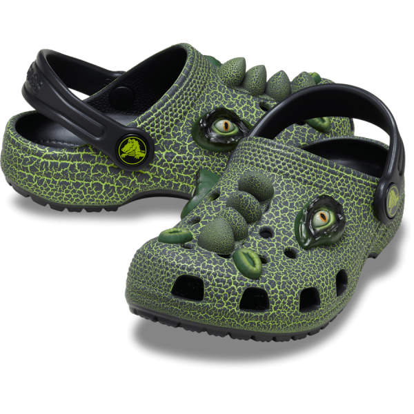 Toddler Classic IAM Scary Dino Clog - Image 2