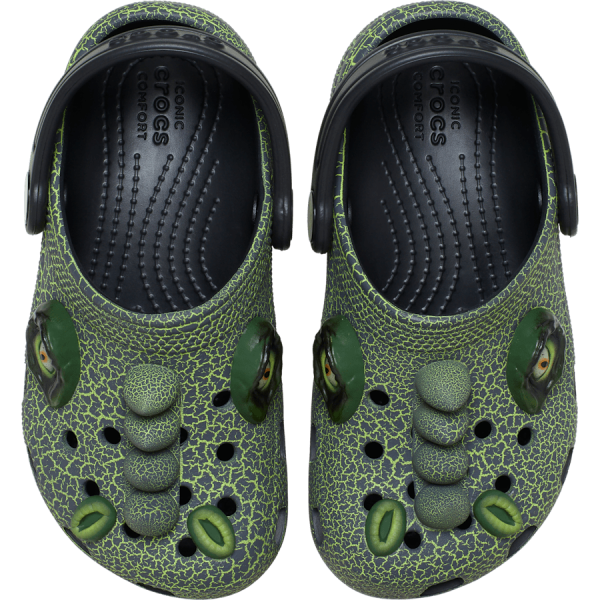 Toddler Classic IAM Scary Dino Clog - Image 3